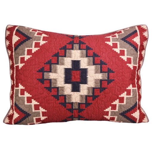 Juego de Cama King Donna Sharp - 3 Piezas - Set de Colcha Southwest Roja Mojave con Colcha King y Dos Fundas de Almohada King - Lavable a Maquina - Imagen 4