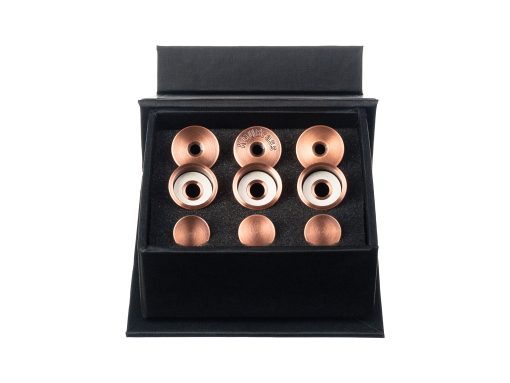 Kit de Ajuste para Trompeta para mejorar el sonido. Para todas las Trompetas Bach Stradivarius. Hecho a medida por KGUBrass (MEDIANO, Laca de Cobre Antigua)