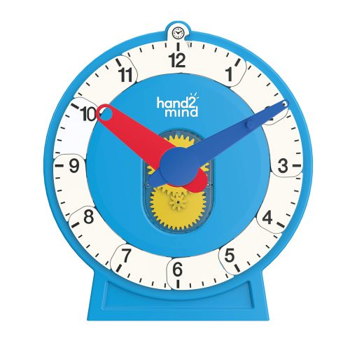 Reloj de linea numerica avanzado hand2mind para que los ninos aprendan a decir la hora, manipulativos de matematicas para decir la hora, Reloj analogico para que los ninos aprendan, Reloj para aprender a decir la hora, Suministros para maestros (25 relojes) - Imagen 9