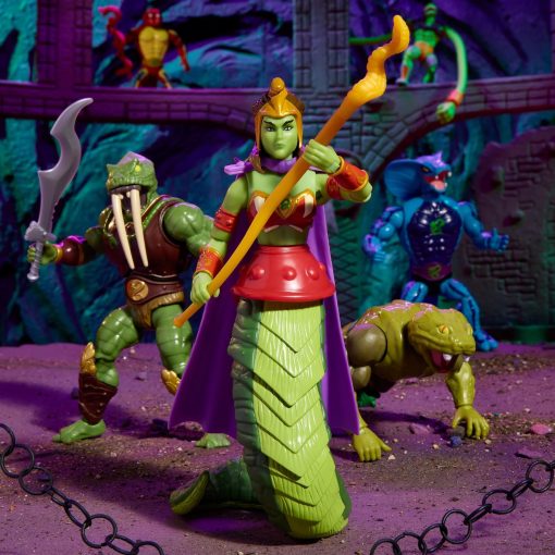 Figura de Accion Lady Slither de los Masters del Universo Origins - Exclusiva de Creaciones - Imagen 2