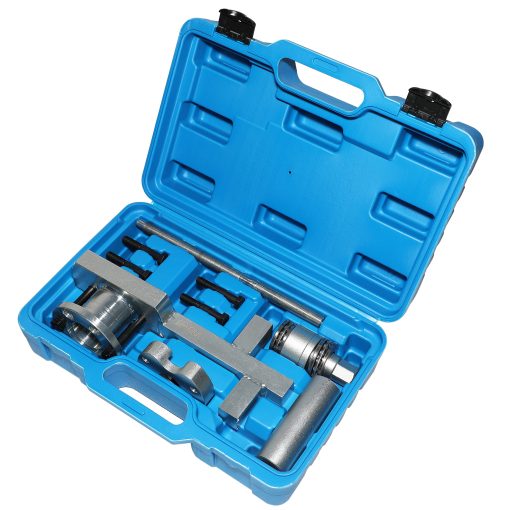 Herramienta de extraccion e instalacion de polea del ciguenal, desmontador de amortiguador de ciguenal compatible con Jaguar Land Rover 3.0 V6, 5.0 V8 303-1437 303-1438 303-1439 303-1440 303-1441 - Imagen 2