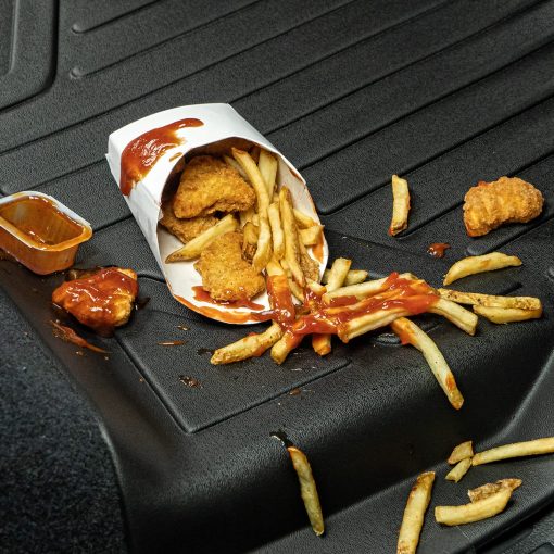 Juego de alfombrillas de piso SMARTLINER a medida en negro para Subaru Solterra EV 2023-2024 - Imagen 9