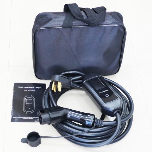 Cargador de Nivel 2 para Vehiculos Electricos 7KW 8-32 Amperios Portatil con Entrada NEMA 14-50 220-240V, Conector J1772 Compatible con Todos los Vehiculos Electricos - Imagen 8