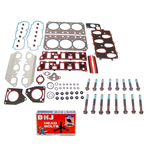 Juego de empaques de culata DNJ HGB3186 con kit de pernos para 1997-2002 Chevrolet Camaro 3.8L 3800cc 231cid V6 OHV
