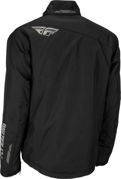 Chaqueta Aurora Fly Racing para Adultos (Negro, 2X-Grande) - Imagen 2