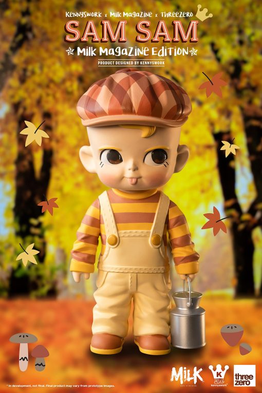 Figura de PVC Edicion Sam Sam Milk Magazine de threezero Kennyswork x Sam - Imagen 2