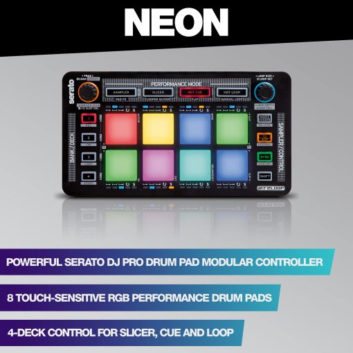 Controlador de Pads Performance Modular USB Neon Reloop - Imagen 2