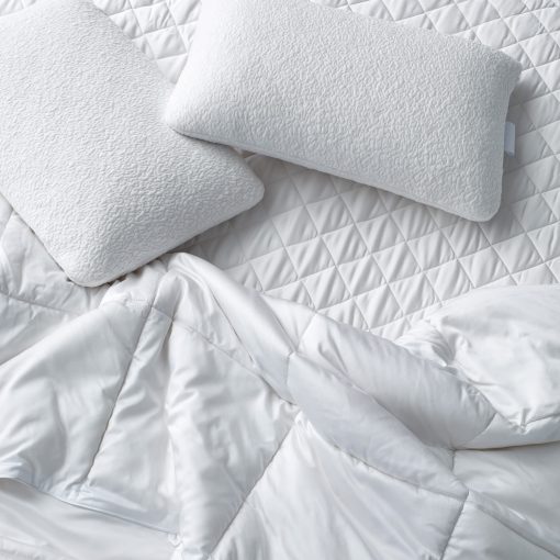 Colchon con regulacion de temperatura SIJO, Mejor Colchon Refrigerante Ganador del Premio por la Fundacion del Sueno, Colchon de Verano Impermeable para personas que duermen calientes (Tamano Completo) - Imagen 4