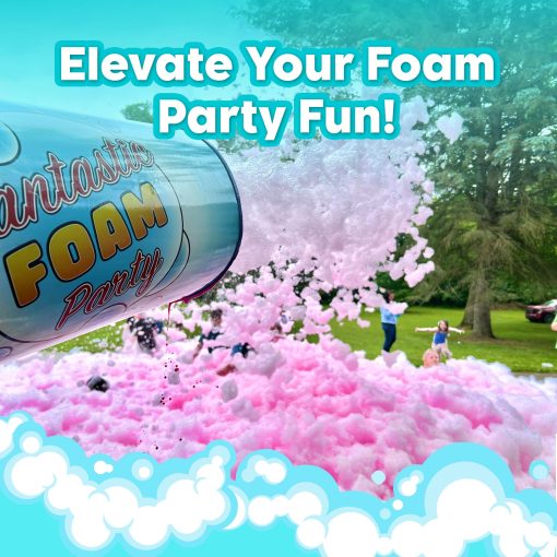 Solucion de Gel para Maquina de Espuma Foam Daddy - Recarga Profesional de Maquina de Espuma de Super Apilamiento, 10 Rondas, Liquido de Maquina de Espuma que Produce 400 Galones de Diversion en Fiesta de Espuma! - 1 Galon - Imagen 6
