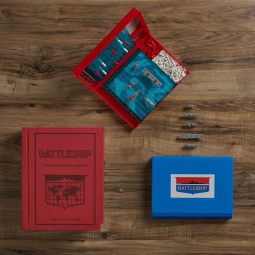 Coleccion de Juegos de Mesa Vintage Battleship, Checkers and Backgammon, Trivial Pursuit y Jenga de WS Game Company en Libreria - Imagen 6