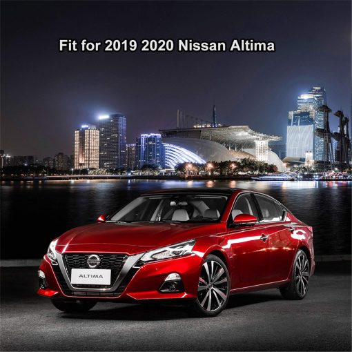 Tapetes para piso KIWI MASTER Compatible con Accesorios Nissan Altima 2019-2024 Juego de Tapetes para Todos los Climas en TPE para Asientos Delanteros y Traseros Negro - Imagen 7