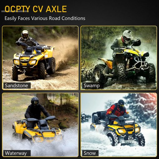 OCPTY Conjunto de Eje de Transmision Delantero Izquierdo Derecho 1333238 Reemplazo para Polaris Ranger EV Ranger ETX Ranger Crew 570 Ranger 570 Ranger 500 Ranger Crew 570-4 - Imagen 5
