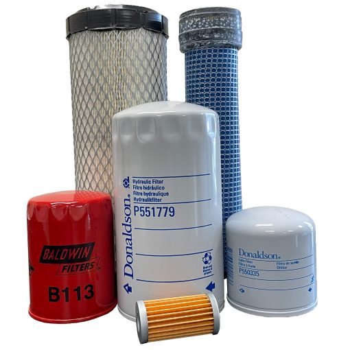 Kit de Filtro de Mantenimiento CFKIT Compatible con Tractores Compactos NH TC30 (09/01-12/07)