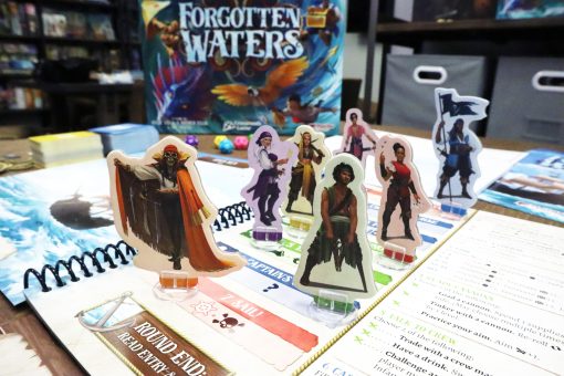 Juego de mesa Forgotten Waters - Embarcate en una divertida aventura pirata en un mundo lleno de travesuras en altamar! Juego de estrategia cooperativo, para edades de 14 anos en adelante, de 3 a 7 jugadores, duracion de 2-4 horas, fabricado por Plaid Hat Games - Imagen 2