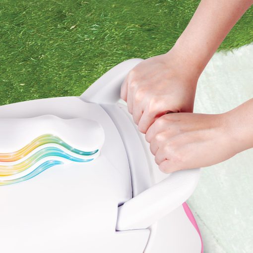Carro My Unicorn Coupe de Grow'n Up, Cuerpo Seguro y Resistente, Ruedas Giratorias 360 grados, Puertas con Seguro y Manija de Techo, Bandeja de Almacenamiento, Edades 1.5+ - Imagen 6
