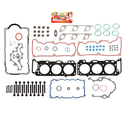 Juego Completo de Juntas de Culata con Pernos de Cabeza Compatible con 00-03 Ford Explorer Ranger Mazda B4000 Mercury 4.0