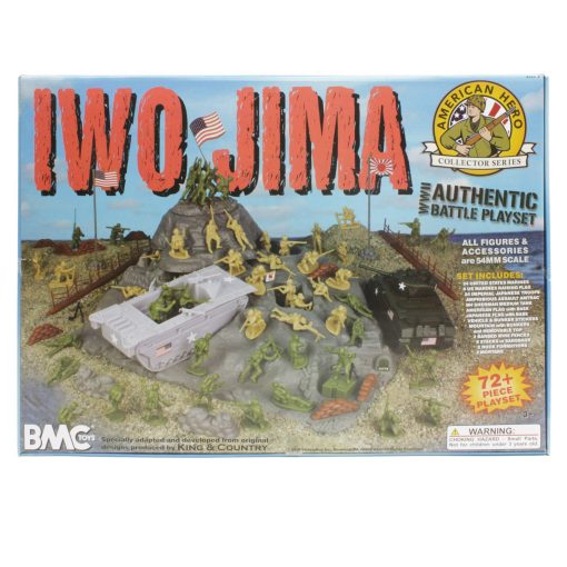 Juego de Soldados de Plastico BMC WW2 Iwo Jima - Isla, Tanques y Soldados 72 piezas - Imagen 2
