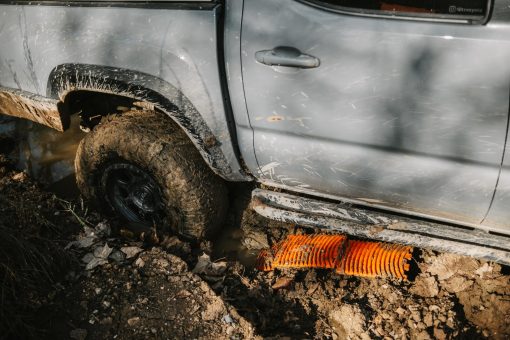 Tablas de traccion GoTreads Regular - Par de Alfombras de Traccion Plegables y Compactas para Camping, Off-Roading y Nivelacion de Vehiculos - Naranja - Imagen 5