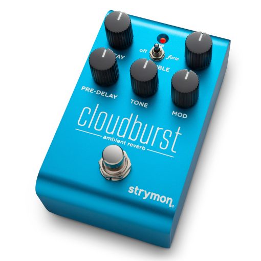 Pedal de Guitarra Strymon Cloudburst Ambient Reverb con Motor de Ensemble, para Guitarra Electrica y Acustica, Sintetizadores, Voces y Teclados