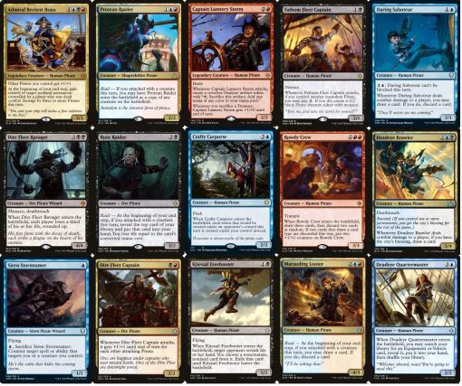Mazo Comandante Pirata - Grixis - Construccion Personalizada - Elite - MTG - EDH - 100 Cartas - Imagen 2