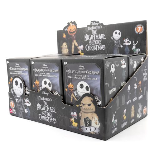 YuMe Disney's The Nightmare Before Christmas Classic Series Hero Box - Caja de Heroe de la Serie Clasica - Blind Box (Paquete de 6) Figuras de Juguete Coleccionables de 4", Decoracion Navidena, Jack Skellington, Regalos para Ninos, Ninas y Ninos de 8+ anos - Imagen 4