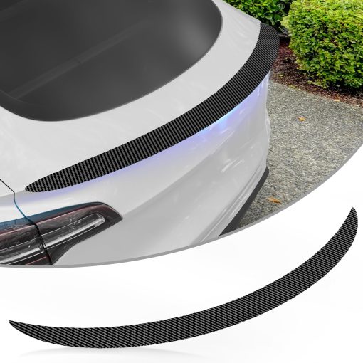 Aleron Trasero OEDRO Mejorado para Tesla Model 3 2017-2024, Labio Trasero ABS Apariencia Deportiva Accesorios para Tesla Model Y
