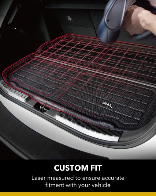 Tapete de maletero 3D MAXpider All-Weather para Dodge Durango 2011-2023 Protector de carga para automovil de ajuste personalizado premium - Imagen 4