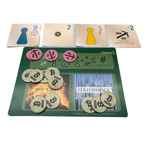Hold Up: Un Divertido Juego de Estrategia con Tematica de Bitcoin | Facil de Aprender - 15 Minutos | Rapido de Jugar - 45 Minutos | Edades 14+ - Imagen 8