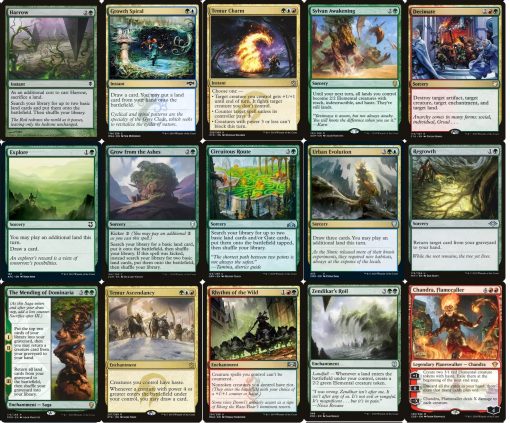 Mazo de Comandante Elemental - EDH - Verde Rojo Azul - Armado Personalizado - Magic The Gathering - MTG - 100 Cartas! - Imagen 5