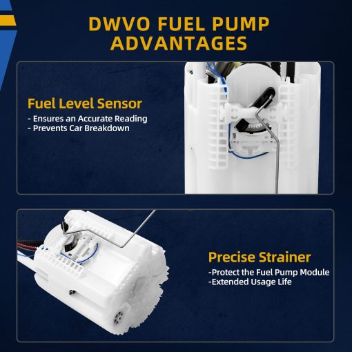 Bomba de Combustible DWVO Compatible con Ram 1500 V8 5.7L 2011-2017, Ram 1500 V6 3.7L 2011-2012 - Imagen 3