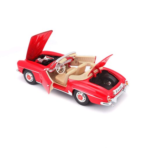 Maisto 1:18 1955 Mercedes-Benz 190SL Vehiculo Fundido a Troquel - Imagen 3