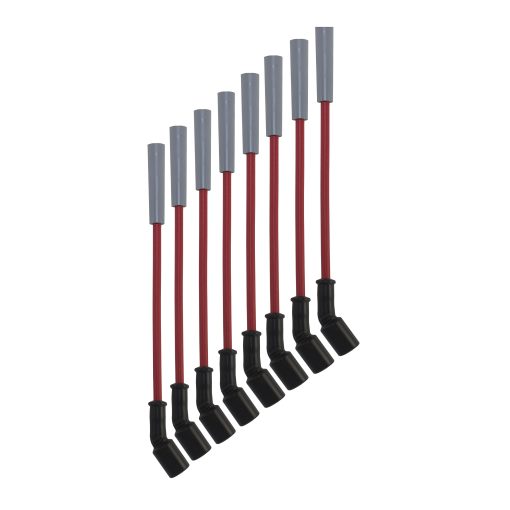 Juego de cables de bujia de rendimiento para camioneta/SUV roja Hinson para GM 4.8L 5.3L 6.0L 6.2L - Imagen 2