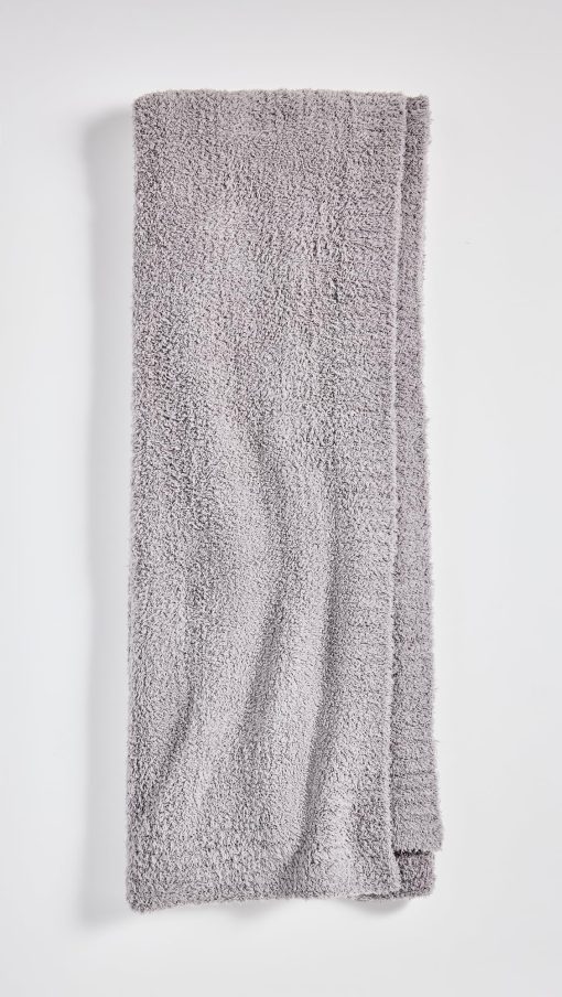 Manta Barefoot Dreams CozyChic Dove Gray Tamano unico - Imagen 2