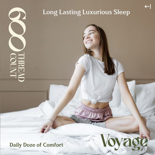 Juego de sabanas Mayfair Linen 100% algodon egipcio Split King para cama ajustable - 600 hilos 5 piezas Juego de sabanas Top Split King, 16" Bolsillo profundo Sabanas frescas para cama ajustable Split King - Blush - Imagen 7