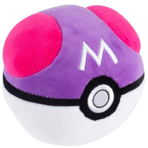 Pokemon 5" Peluche de Pok? Ball Pack de 4 - Pokeball, Great, Ultra, Master - Licencia Oficial - Juguetes de Peluche Suave con Fondo Ponderado - Accesorio de Halloween - Regalo para Ninos, Ninas, Fans - Imagen 6