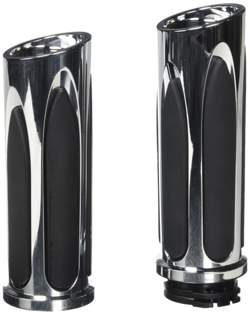 Punos de Garnish Soft-Touch cromados de Arlen Ness 07-050