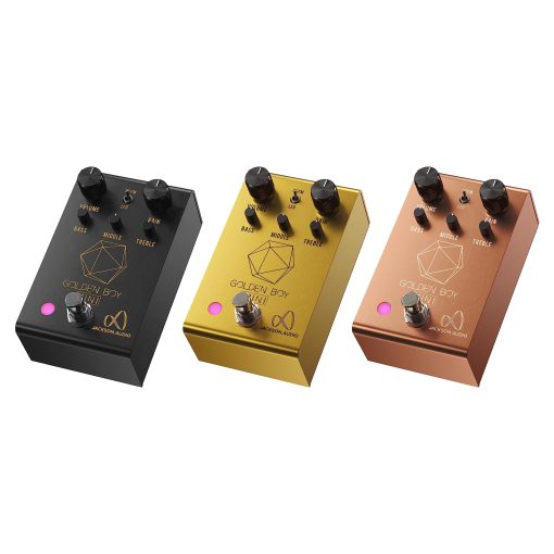Jackson Audio Golden Boy Mini Overdrive, Negro Dorado - Imagen 3