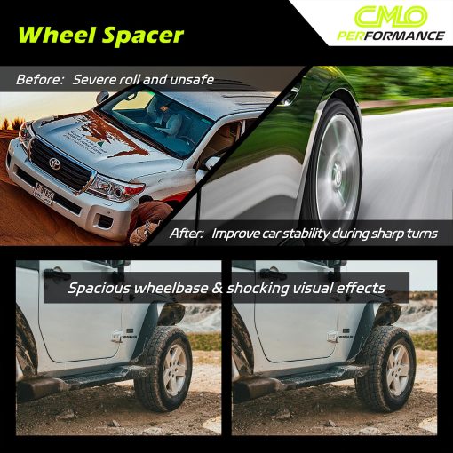 4pcs Separadores de Rueda con Centro Centrado de 15mm 5x114.3 (67.1mm CB) Perno 12x1.5 Compatible con Genesis Tiburon Veloster Optima Soul Mazda 3 5 CX-7 Miata MX-6 RX-7 RX-8 Protege Compass Patriot Evo8 9 10 Eclipse - Imagen 5