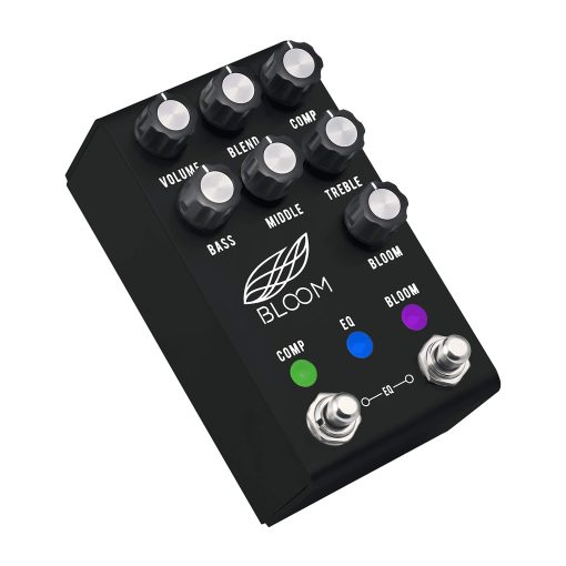Pedal de Efectos para Guitarra Jackson Audio Bloom V2 Dynamic Engine, Negro Anodizado, (BLOOMV2), Mediano