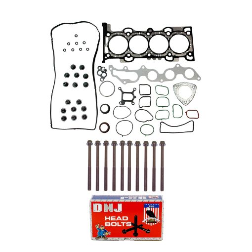 Juego de junta de culata DNJ HGB4319 con kit de pernos de culata para Ford Fusion 2.5L 2488cc 152cid L4 DOHC 2011-2013