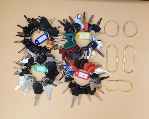 Juego de 100 Llaves para Equipos Pesados ANNHOO999 para CAT Bobcat John Deere CASE Komatsu Kubota Toyota Hyster Takeuchi Ford y mas Excavadora Cargador Cargador de Ruedas Tractor Montacargas