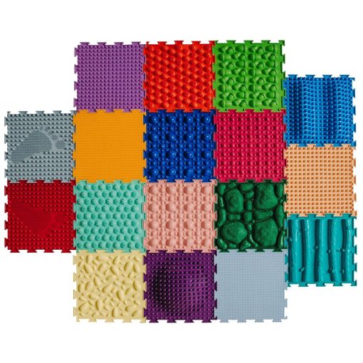 WOOLINK Hero Sensory Mat Module Set de Tapetes de Masaje para Ninos Ortopedicos