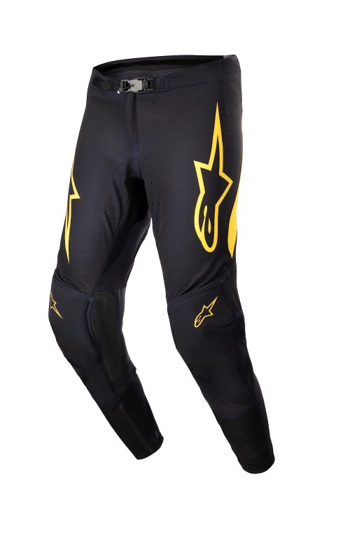Pantalones de Motocross para Hombre Alpinestars Supertech Ward Negro/Amarillo