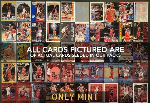 Paquete misterioso de cartas de Michael Jordan Ultimate Garantizado con calificacion maxima 8-10. Paquete de refuerzo de 8-10 Air Jordan en cada paquete | Tarjeta de baloncesto calificada por PSA BGS SGC CSG | La bolsa ciega contiene 1 MJ calificado - Imagen 5