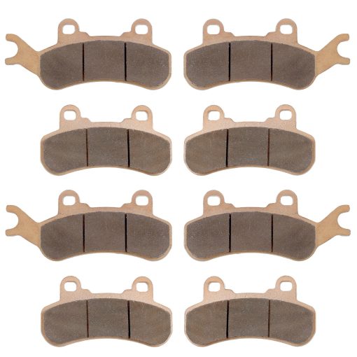 Pastillas de Freno Delanteras y Traseras para Can-Am Maverick X3 2017-2023/Defender 2019-2024/Maverick Trail 700 800 900 1000/Maverick Sport 1000 1000R/Maverick MAX Turbo/Commander/Traxter Kit de Pastillas de Freno de Cobre Sinterizado - Imagen 4
