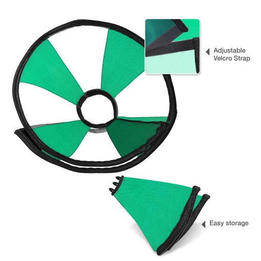 ZenPet ProCone Teal Collar de recuperacion suave para mascotas para perros y gatos - Comodo collar ajustable para un ajuste seguro y personalizado - Facil para que las mascotas coman y beban - Funciona con el collar de tu mascota (Pequeno) - Imagen 3
