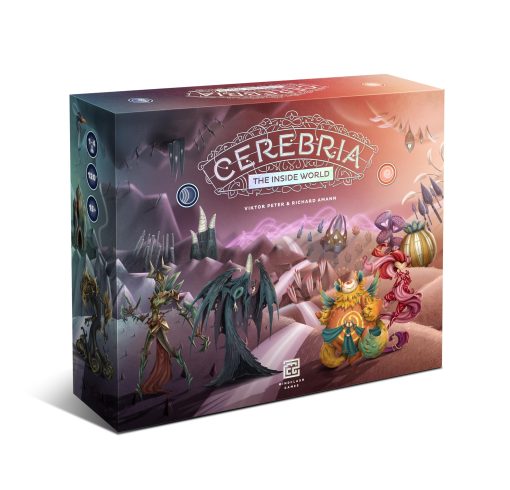 Cerebria: El Mundo Interior - Juego de Mesa de Mindclash Games para 1-4 Jugadores - Juegos de Mesa para la Familia con 60-120 Minutos de Juego - Juegos para Noche de Juegos en Familia - para Adolescentes y Adultos de 15+ anos - Espanol