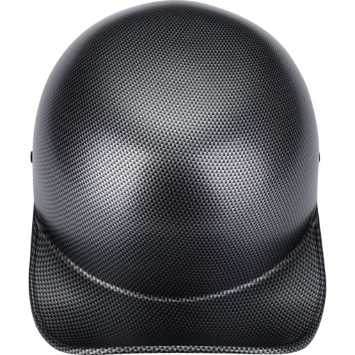 Casco de Motocicleta Estilo Gorra de Beisbol Unisex-Adulto - Aprobado por DOT (Fibra de Carbono,XXL) - Imagen 4