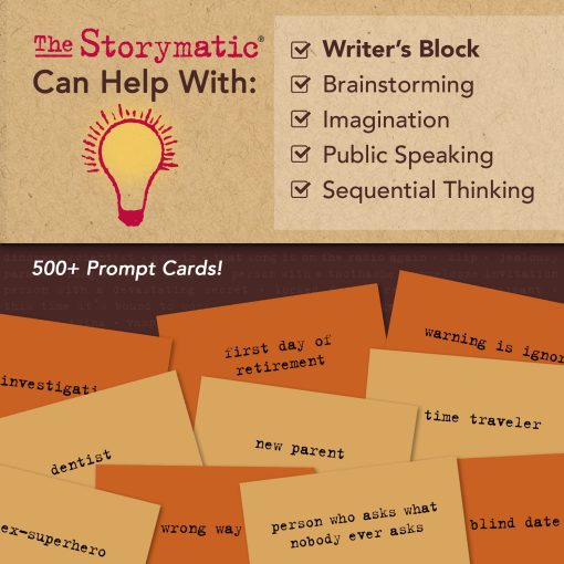 The Storymatic Classic - Juego de cartas creativas y promts de escritura creativa - Cartas de narrador - Herramienta para maestros - Imagen 5