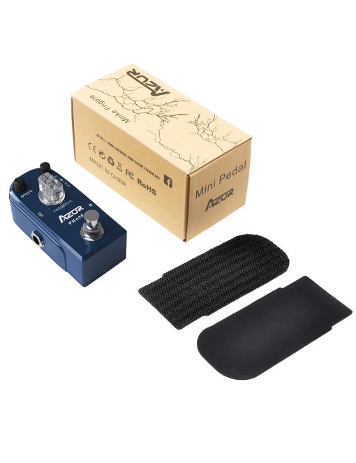 Pedal de Efecto de Guitarra Analogico AZOR Phaser Procesador Puro para Guitarra Electrica y Bajo True Bypass - Imagen 7